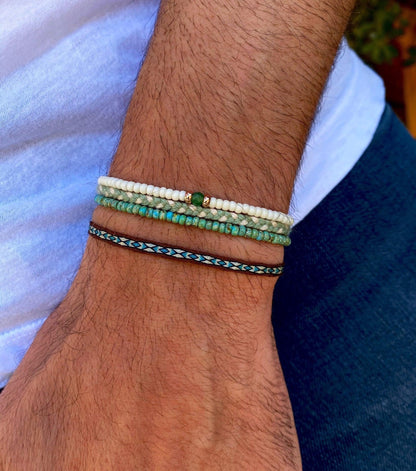 Drift Beads 05 — Raw Turquoise