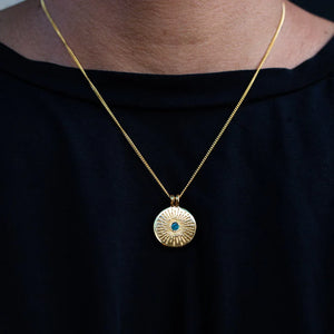 Gold Rose Necklace