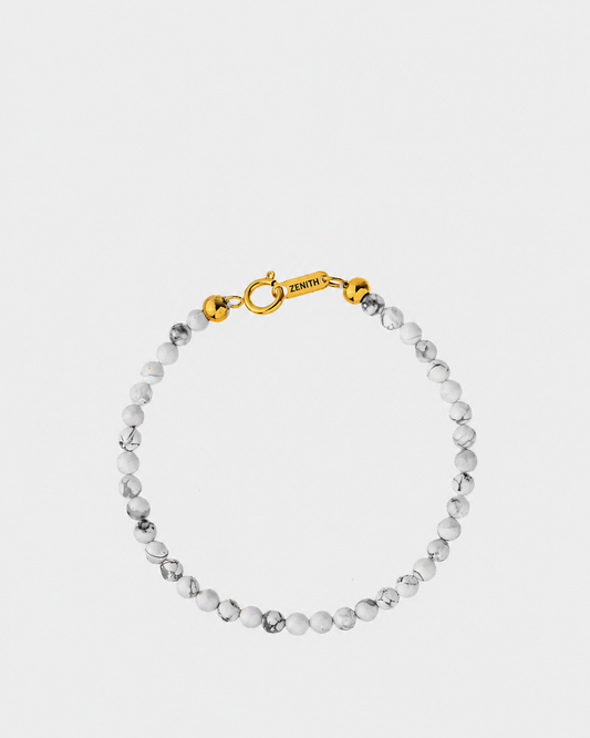 Drift Beads 08 - White Howlite